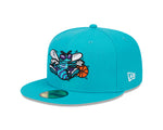 New Era Charlotte Hornets Teal 59FIFTY Fitted Hat