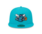 New Era Charlotte Hornets Teal 59FIFTY Fitted Hat