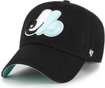 '47 MLB Montreal 1969 Black Mint Double Under Clean Up Adjustable Hat - Black