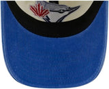 New Era 9TWENTY MLB Toronto Blue Jays Classic Sidescript Adjustable Hat - Cream