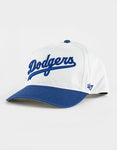 47 MLB Los Angeles Dodgers Cooperstown Double Header Script Shot Hitch Snapback