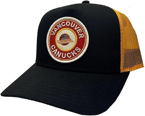 American Needle NHL Vancouver Canucks Valin Adjustable Snapback - Yellow