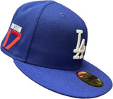 New Era MLB Los Angeles Dodgers Ohtani Sidepatch 59FIFTY Fitted Hat - Royal Blue