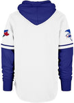 47 MLB Toronto Blue Jays Trifecta Shortstop Hoodie White/Blue - XXL