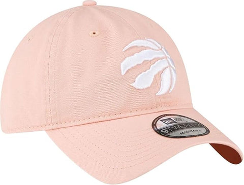 New Era 9TWENTY NBA Toronto Raptors Adjustable Hat - Pink