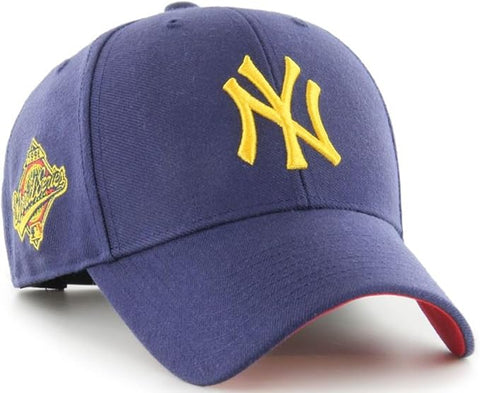 47 MLB New York Yankees Yacht Club MVP Adjustable Snapback Hat - Navy