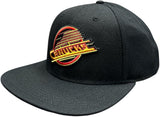 American Needle NHL Vancouver Canucks Wool Replica 400s Adjustable Snapback - Black