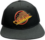 American Needle NHL Vancouver Canucks Wool Replica 400s Adjustable Snapback - Black