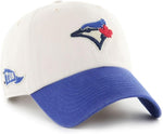 47 MLB Toronto Grand Stand Clean Up Adjustable Hat - Cream/Royal