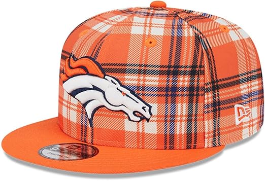 Men s New Era Orange Denver Broncos 2024 Sideline Statement 9FIFTY Snapback Hat