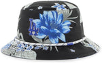 '47 MLB Los Angeles Dodgers Dark Tropic Bucket Hat - Blue