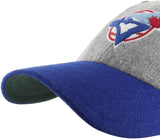 47 MLB Toronto Blue Jays 1977 Brocke Clean Up Adjustable Cap - Grey/Blue