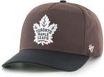 47 Hitch Sure Shot NHL Toronto Snapback Hat - Dark Chocolate