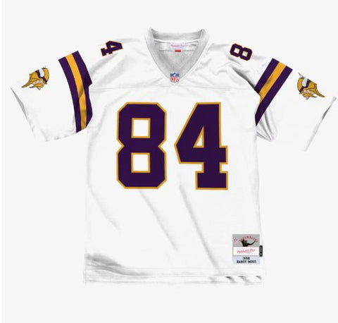 Mitchell & Ness  Randy Moss White Minnesota Vikings Legacy Player Jersey - White