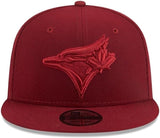 New Era MLB Toronto Blue Jays Color Pack 9FIFTY Adjustable Snapback Hat - Red