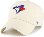 47 MLB Toronto Blue Jays Clean Up Adjustable Hat - Natural