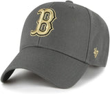 47 MVP MLB Boston Smoke Show Snapback Hat - Grey/Gold