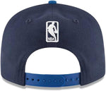 New Era 9FIFTY NBA Dallas Mavericks Two Toned Adjustable Cap with 2024 Finals Patch - Blue