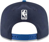 New Era 9FIFTY NBA Dallas Mavericks Two Toned Adjustable Cap with 2024 Finals Patch - Blue