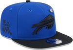 New Era Men's Buffalo Bills 2024 Inspire Change A-Frame 9FIFTY Snapback Hat - Blue/Black