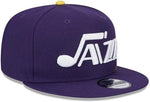 New Era NBA Utah Jazz Classic Edition 2023/24 9FIFTY Adjustable Snapback Hat - Purple