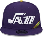 New Era NBA Utah Jazz Classic Edition 2023/24 9FIFTY Adjustable Snapback Hat - Purple