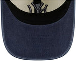 New Era 9TWENTY MLB New York Yankees Classic Sidescript Adjustable Hat - Cream