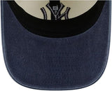 New Era 9TWENTY MLB New York Yankees Classic Sidescript Adjustable Hat - Cream