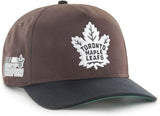 47 Hitch Sure Shot NHL Toronto Snapback Hat - Dark Chocolate