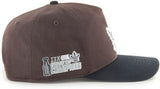 47 Hitch Sure Shot NHL Toronto Snapback Hat - Dark Chocolate