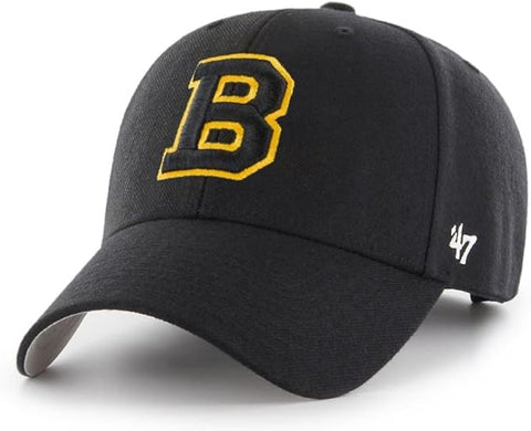 47 NHL Boston Basic MVP 1933 B Logo - Adjustable Hat Black