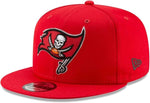 New Era NFL Tampa Bay Buccaneers 9FIFTY Adjustable Snapback Hat - Red