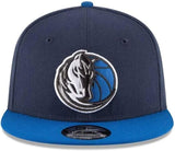 New Era 9FIFTY NBA Dallas Mavericks Two Toned Adjustable Cap with 2024 Finals Patch - Blue