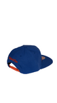 Men’s NHL Edmonton Oilers Mitchell & Ness Alternate Flip Snapback Hat – Blue