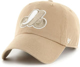 '47 MLB Montreal Expos 1969 Clean Up Adjustable Cap - Khaki