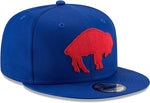 New Era Men's Royal Buffalo Bills Throwback 9FIFTY Adjustable Snapback Hat