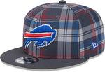 New Era NFL Buffalo Bills 2024 Sideline Statement 9FIFTY Adjustable Snapback Hat - Grey