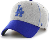 47 MLB Los Angeles Dodgers Brocke Adjustable Hat - Grey