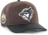 47 Hitch Sure Shot MLB Toronto Snapback Hat - Dark Chocolate