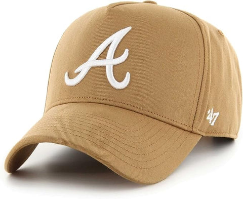 47 MVP Hitch Atlanta Ballpark A-Frame Snapback Hat - Camel Brown