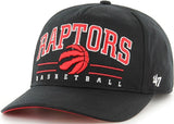 ‘47 NBA Toronto Raptors Roscoe Hitch Adjustable Hat - Black