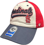 '47 MLB Kids St. Louis Cardinals Scooter Clean Up Adjustable Hat - Red