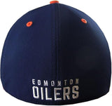 American Needle NHL Edmonton Oilers E-Boss Fitted Hat - Navy Blue