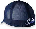 American Needle NHL Winnipeg Jets Heathered Poly Stretch Fit Hat - Navy