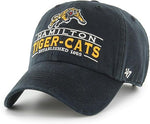 '47 CFL Hamilton Tigercats Vernon Clean Up Adjustable Hat - Black