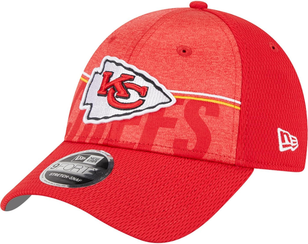 Kansas City Chiefs New Era 2021 NFL Training Camp Official 9FORTY  Adjustable Hat - Gray/Red