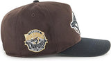 47 Hitch Sure Shot MLB Toronto Snapback Hat - Dark Chocolate