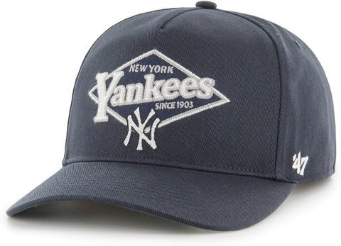 47 MLB New York Yankees Diamond Hitch Adjustable Snapback Cap - Navy