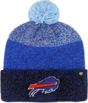 47 NFL Buffalo Bills Dark Freeze Cuffed Blue Knit Toque