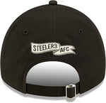 New Era Men's NFL Pittsburgh Steelers 2022 Sideline 9TWENTY Historic Adjustable Hat